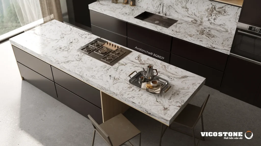 Bề mặt Avalanche BQ8829 trong không gian minh họa