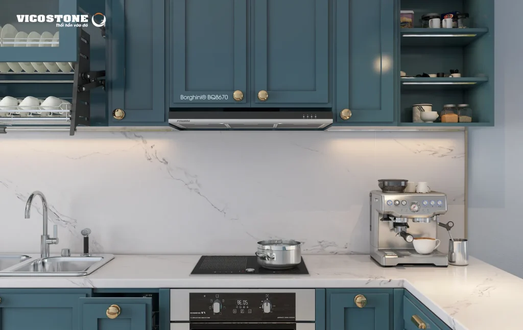 Bề mặt Borghini BQ8670 trong không gian minh họa