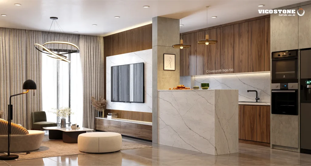 Bề mặt Covelani (1) BQ6700 trong không gian minh họa
