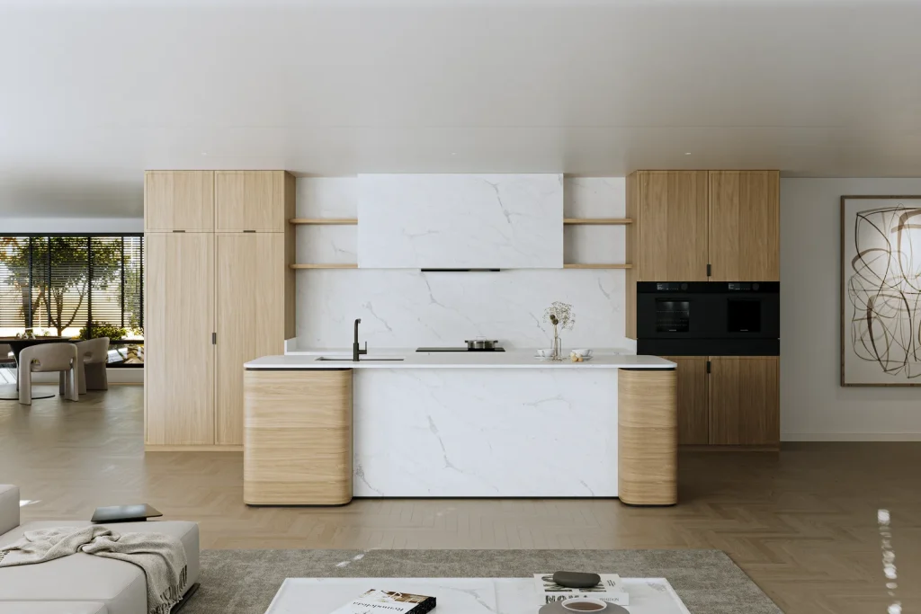 Bề mặt Grey Monet (1) BQ6800 trong không gian minh họa