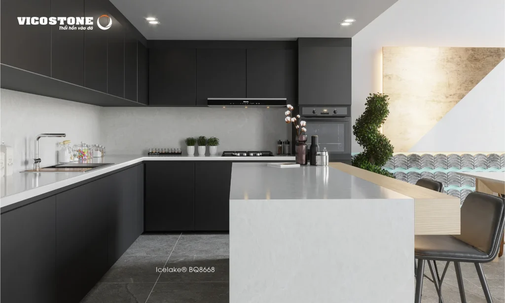 Bề mặt Icelake BQ8668 trong không gian minh họa