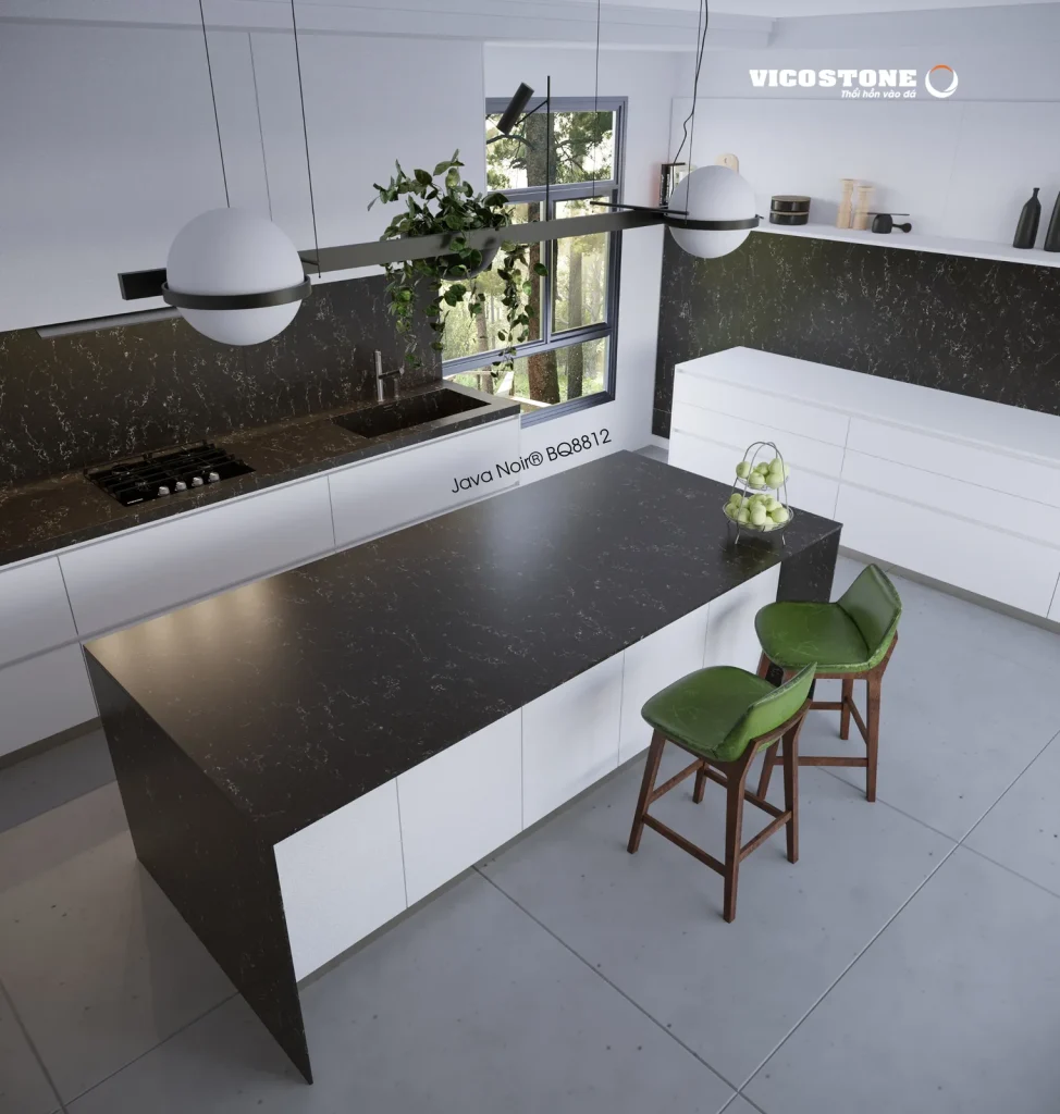 Bề mặt Java Noir BQ8812 trong không gian minh họa