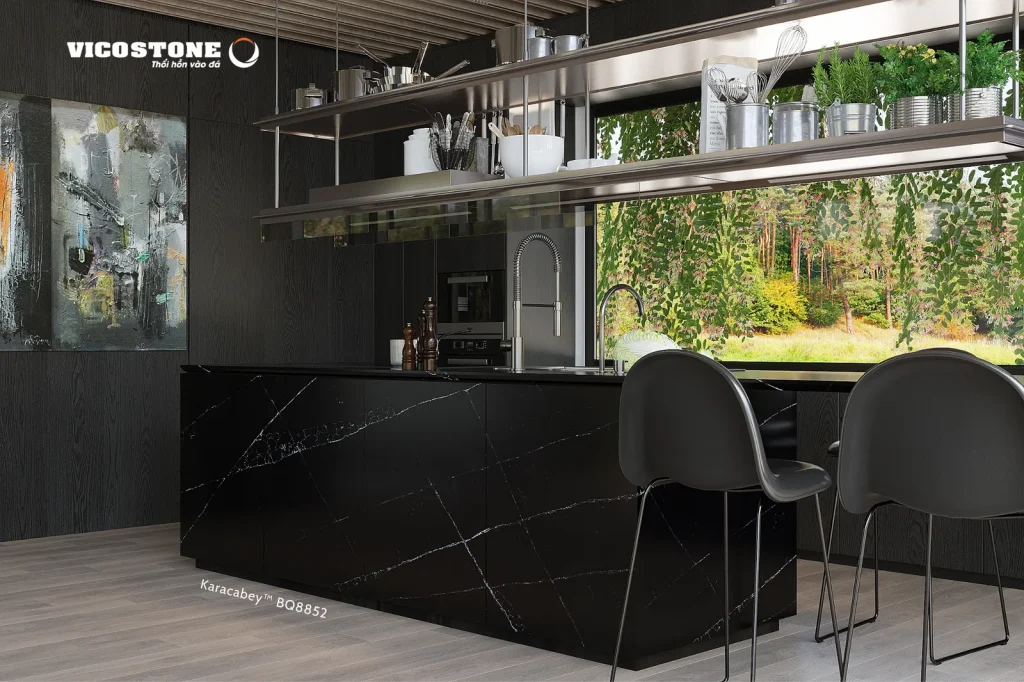 Bề mặt Karacabey BQ8852 trong không gian minh họa