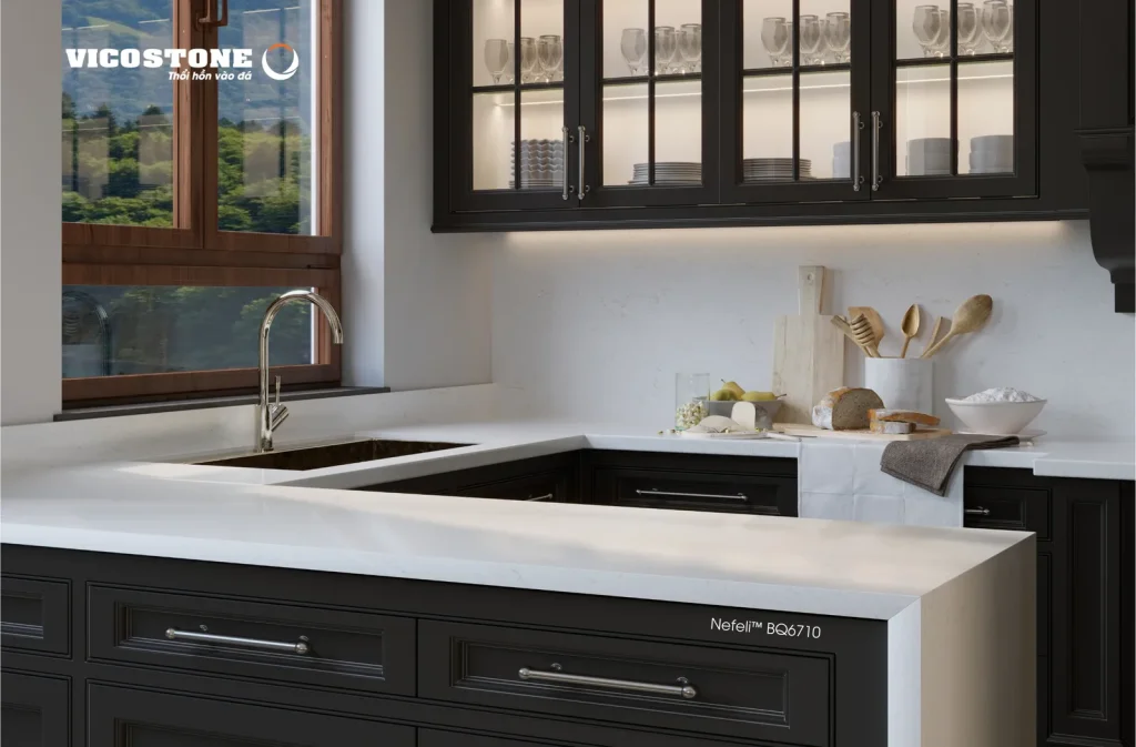 Bề mặt Nefeli BQ6710 trong không gian minh họa