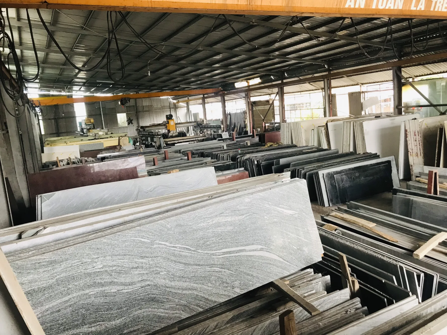 Xưởng gia công đá Bymehome tại Long An